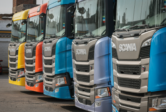Línea de camiones Scania